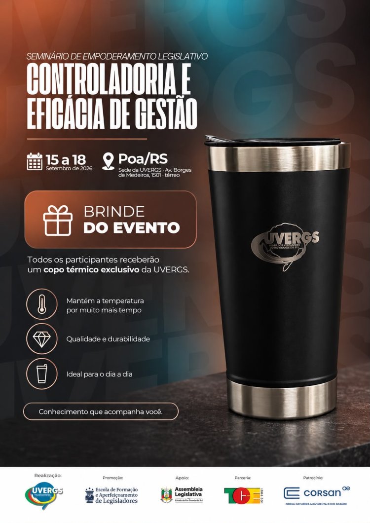 Brinde do Seminário de Empoderamento Legislativo