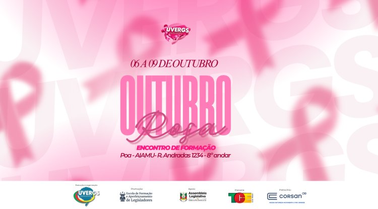 Arte do Outubro Rosa UVERGS